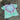 STUSSY “World Tour” Aqua circles Tee - XL