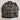 Mnml Green/beige Distressed flannel - M