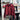 Y2K Distressed Red/Black Flannel (Crop) - L