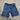 VTG “Faded” Dark Denim Jort - 34