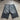 Y2K Avirex baggy Black Jort / 38
