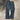 90s Grey Fleece Track pant / L