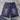 Str8 “Purple” Double knee baggy Jort / 34