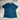 BRAINDEAD Blue Puckered Striped Tee / L